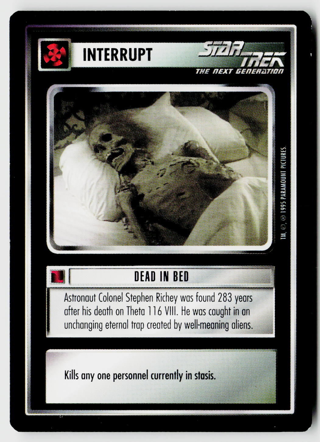 Star Trek The Next Generation CCG | Alternate Universe | Dead In Bed | Uncommon