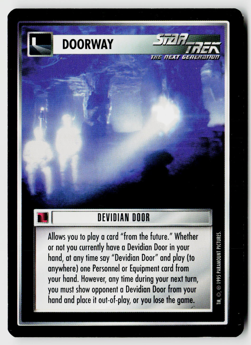 Star Trek The Next Generation CCG | Alternate Universe | Devidian Door | Rare