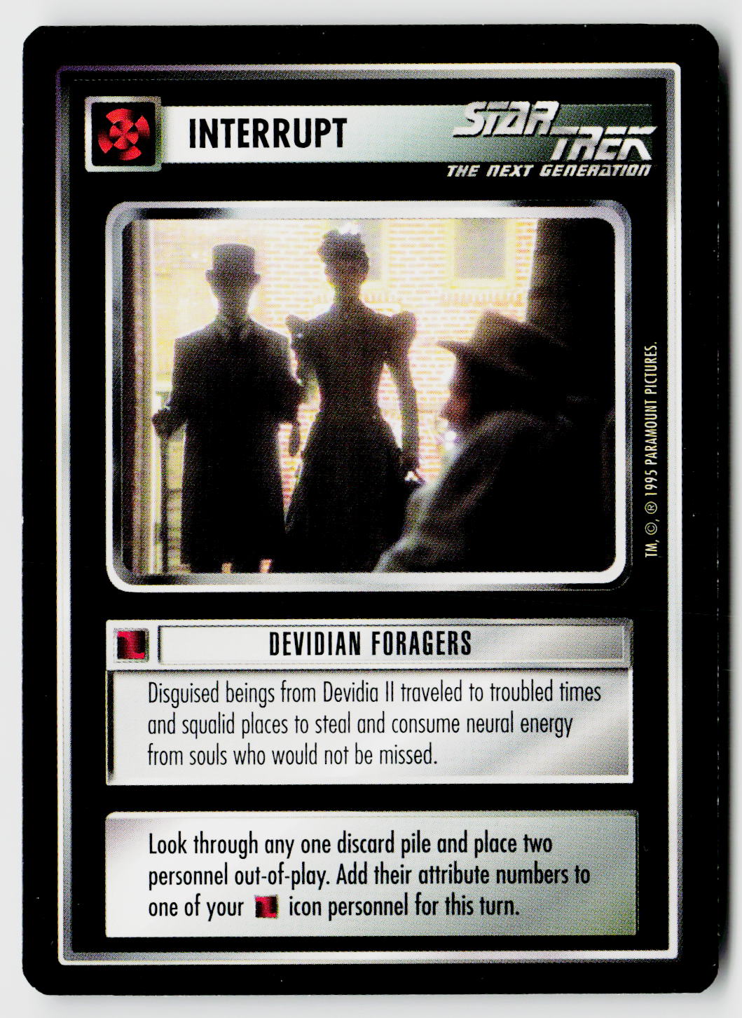 Star Trek The Next Generation CCG | Alternate Universe | Devidian Foragers | Common