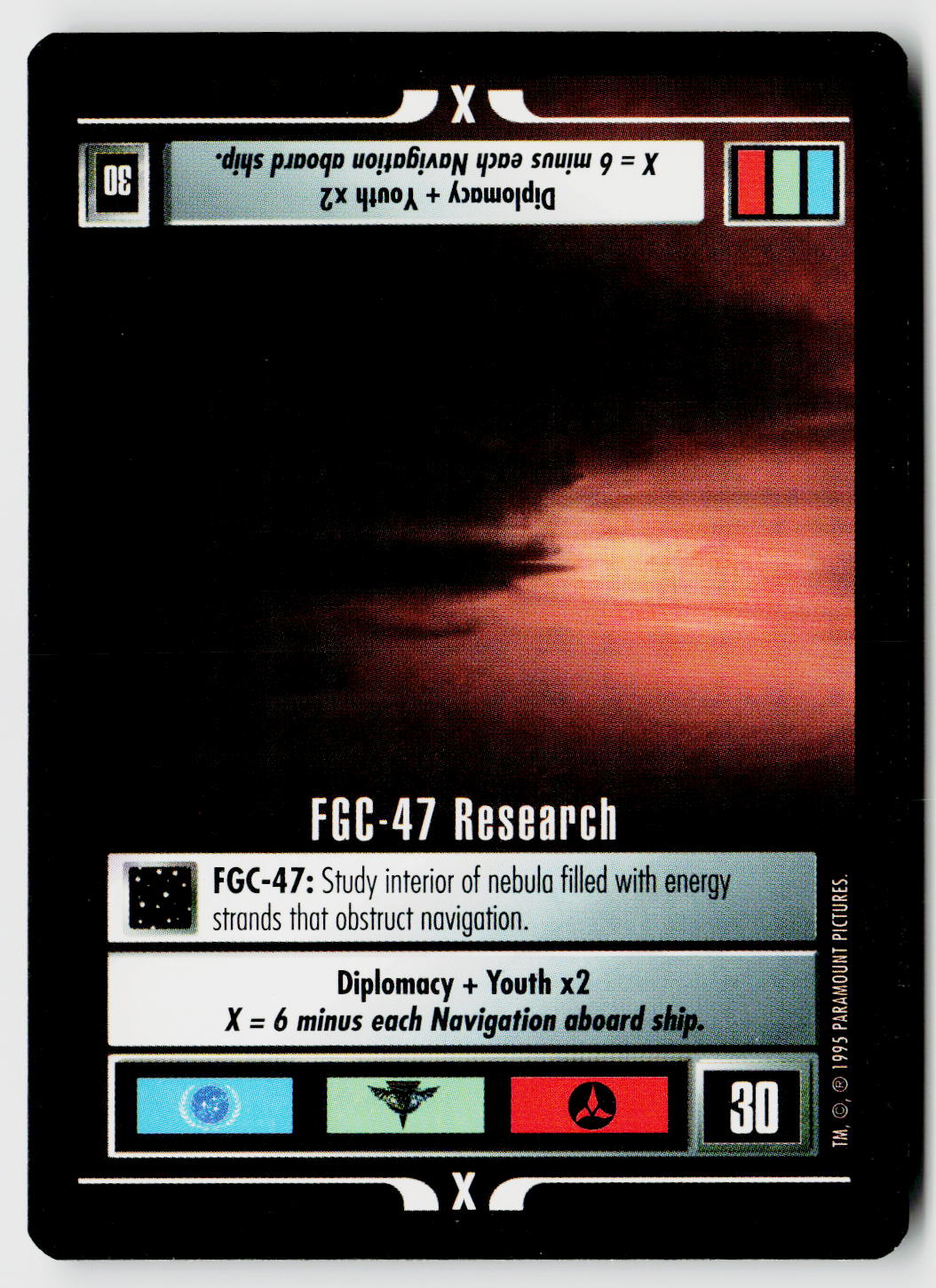 Star Trek The Next Generation CCG | Alternate Universe | FGC-47 Research | Rare