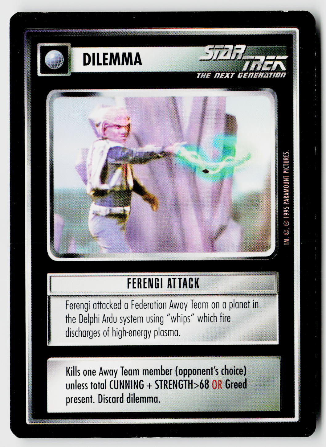 Star Trek The Next Generation CCG | Alternate Universe | Ferengi Attack | Common