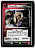 Star Trek The Next Generation CCG | Alternate Universe | Governor Worf | Rare