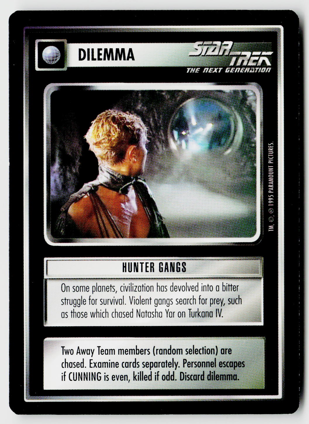 Star Trek The Next Generation CCG | Alternate Universe | Hunter Gangs | Common