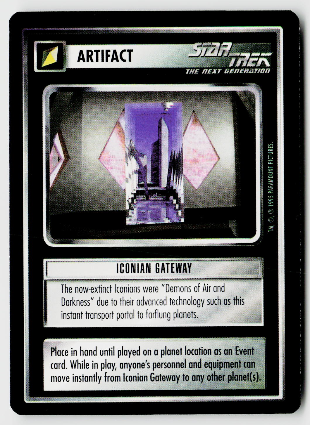 Star Trek The Next Generation CCG | Alternate Universe | Iconian Gateway | Rare