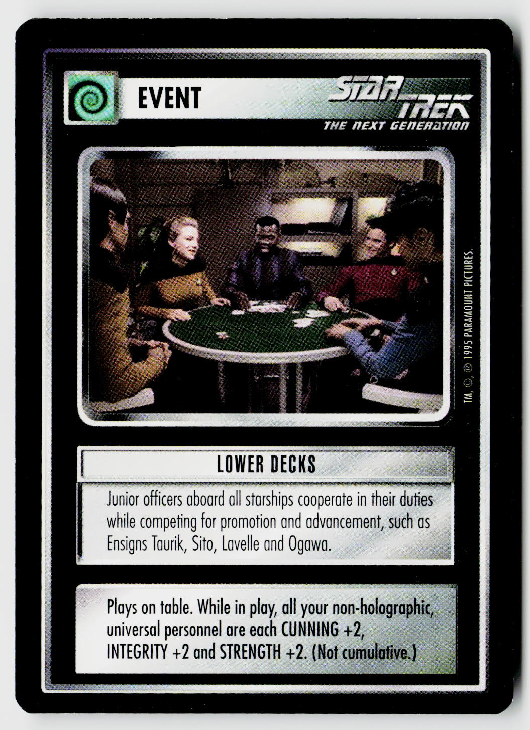 Star Trek The Next Generation CCG | Alternate Universe | Lower Decks | Uncommon