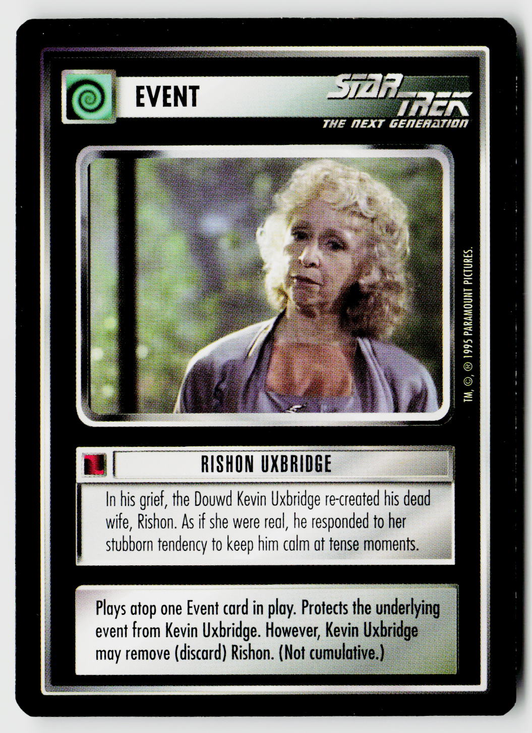 Star Trek The Next Generation CCG | Alternate Universe | Rishon Uxbridge | Common