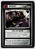 Star Trek The Next Generation CCG | Alternate Universe | Senior Staff Meeting | Uncommon