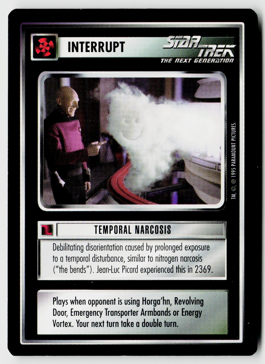 Star Trek The Next Generation CCG | Alternate Universe | Temporal Narcosis | Uncommon