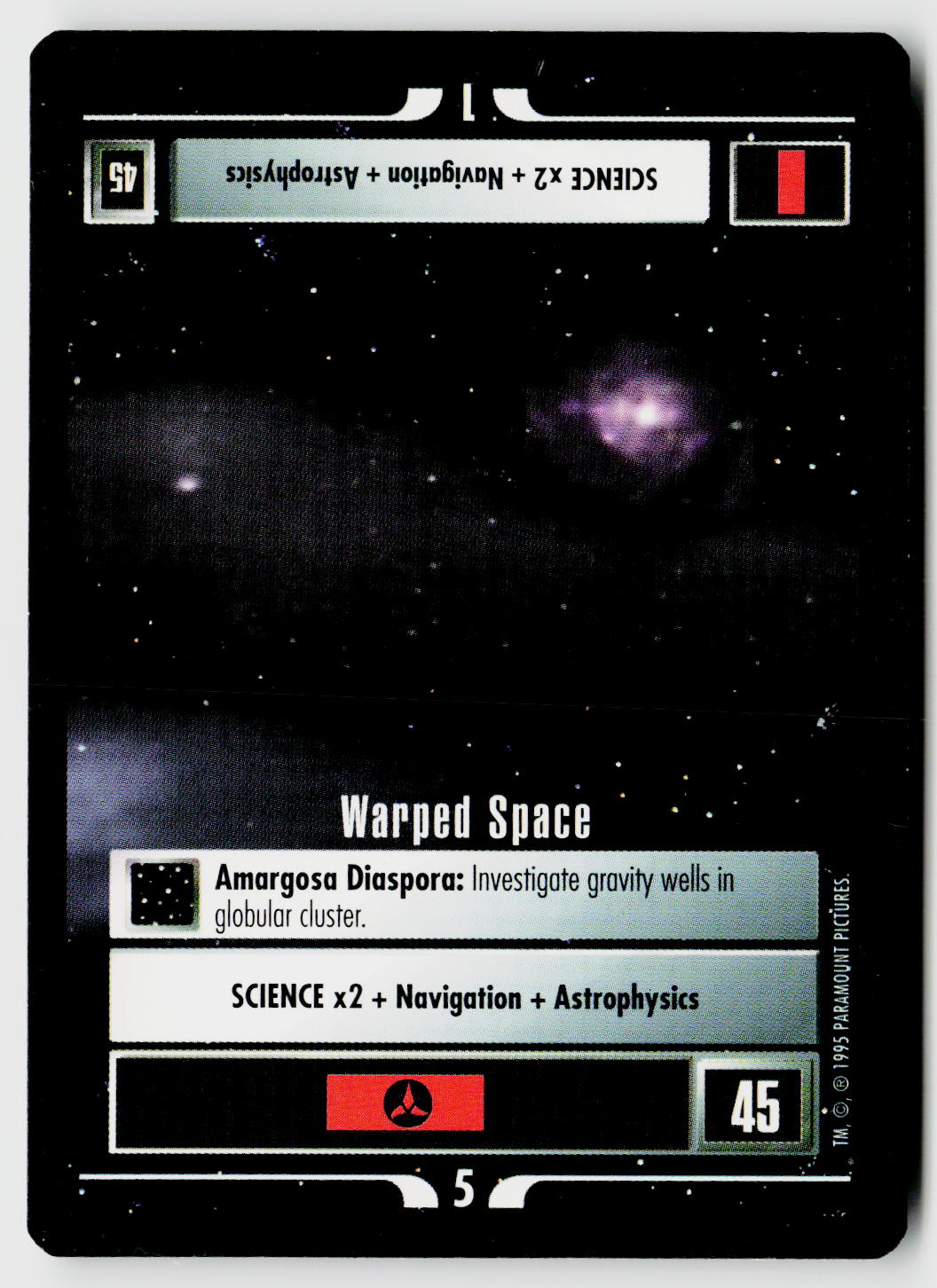 Star Trek The Next Generation CCG | Alternate Universe | Warped Space | Rare
