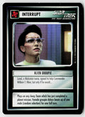 Star Trek The Next Generation | 1E Premiere Black Border | Alien Groupie | Rare