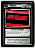Star Trek The Next Generation | 1E Premiere Black Border | Auto-Destruct Sequence | Uncommon