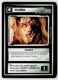 Star Trek The Next Generation | 1E Premiere Black Border | Chalnoth | Uncommon