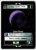Star Trek The Next Generation | 1E Premiere Black Border | Covert Rescue | Uncommon