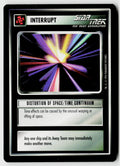 Star Trek The Next Generation | 1E Premiere Black Border | Distortion of Space/Time Continuum | Uncommon