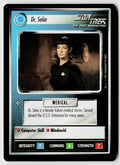 Star Trek The Next Generation | 1E Premiere Black Border | Dr. Selar | Uncommon