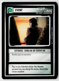 Star Trek The Next Generation | 1E Premiere Black Border | Espionage: Romulan On Federation | Common
