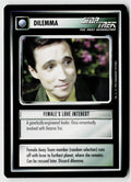 Star Trek The Next Generation | 1E Premiere Black Border | Female's Love Interest | Common