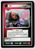 Star Trek The Next Generation | 1E Premiere Black Border | K'Tal | Rare