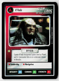 Star Trek The Next Generation | 1E Premiere Black Border | K'Vada | Uncommon