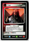 Star Trek The Next Generation | 1E Premiere Black Border | K'mpec | Uncommon