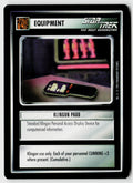 Star Trek The Next Generation | 1E Premiere Black Border | Klingon PADD | Uncommon