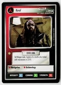 Star Trek The Next Generation | 1E Premiere Black Border | Koral | Uncommon