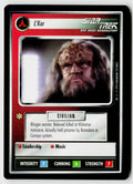 Star Trek The Next Generation | 1E Premiere Black Border | L'Kor | Rare
