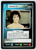 Star Trek The Next Generation | 1E Premiere Black Border | Lwaxanna Troi | Rare