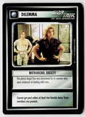 Star Trek The Next Generation | 1E Premiere Black Border | Matriarchal Society | Uncommon