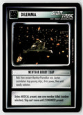 Star Trek The Next Generation | 1E Premiere Black Border | Menthar Booby Trap | Common