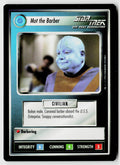 Star Trek The Next Generation | 1E Premiere Black Border | Mot the Barber | Uncommon