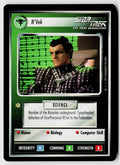 Star Trek The Next Generation | 1E Premiere Black Border | N'Vek | Rare