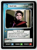 Star Trek The Next Generation | 1E Premiere Black Border | Norah Satie | Uncommon