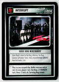 Star Trek The Next Generation | 1E Premiere Black Border | Rogue Borg Mercenaries | Common