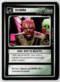 Star Trek The Next Generation | 1E Premiere Black Border | Shaka, When The Walls Fell | Uncommon