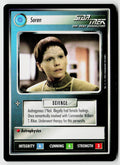 Star Trek The Next Generation | 1E Premiere Black Border | Soren | Uncommon