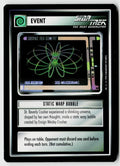 Star Trek The Next Generation | 1E Premiere Black Border | Static Warp Bubble | Common