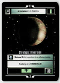 Star Trek The Next Generation | 1E Premiere Black Border | Strategic Diversion | Uncommon