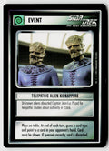 Star Trek The Next Generation | 1E Premiere Black Border | Telepathic Alien Kidnappers | Rare