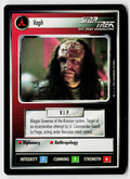 Star Trek The Next Generation | 1E Premiere Black Border | Vagh | Uncommon