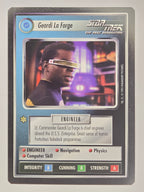 Star Trek The Next Generation | 1E Premiere Black Border | Geordi La Forge | Rare