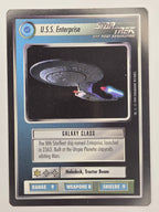 Star Trek The Next Generation | 1E Premiere Black Border | U.S.S. Enterprise | Rare
