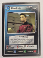 Star Trek The Next Generation | 1E Premiere Black Border | Wesley Crusher | Rare