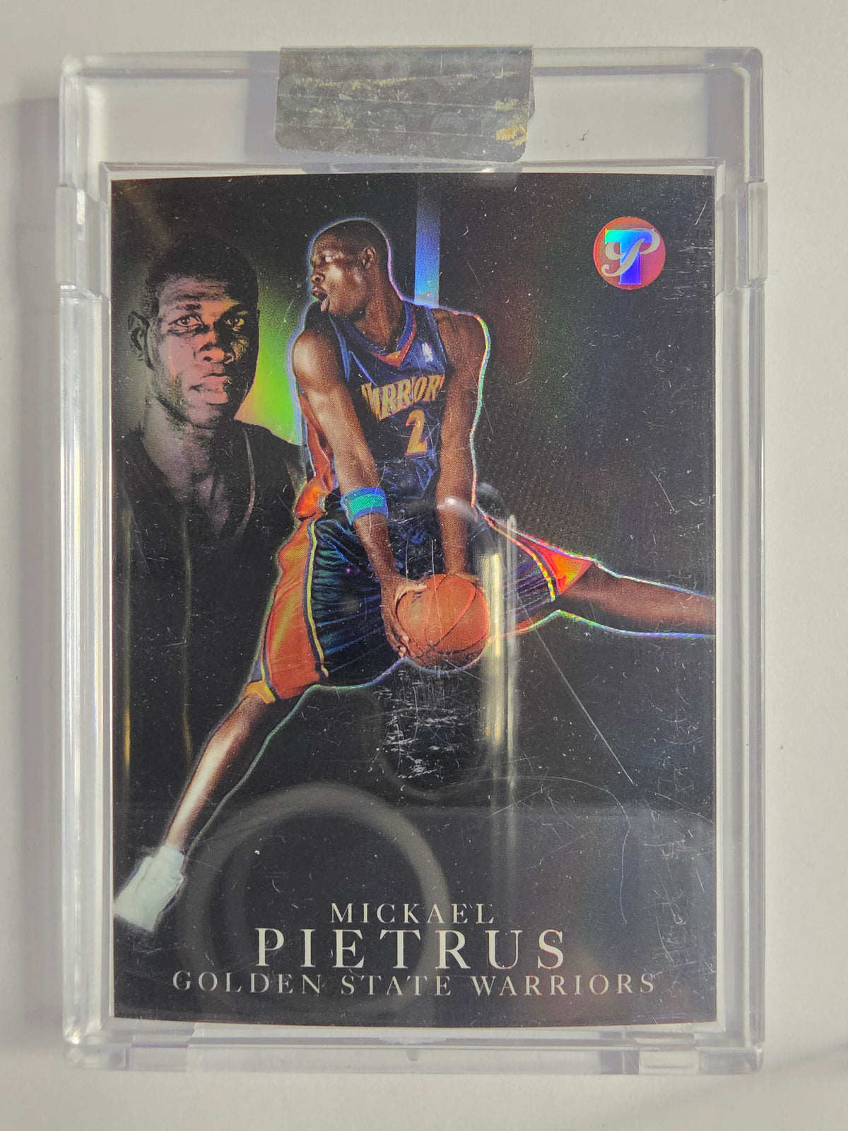 2003-04 Topps Pristine | Refractor | #133 | 113/149 | Mickael Pietrus | Golden State Warriors | RC