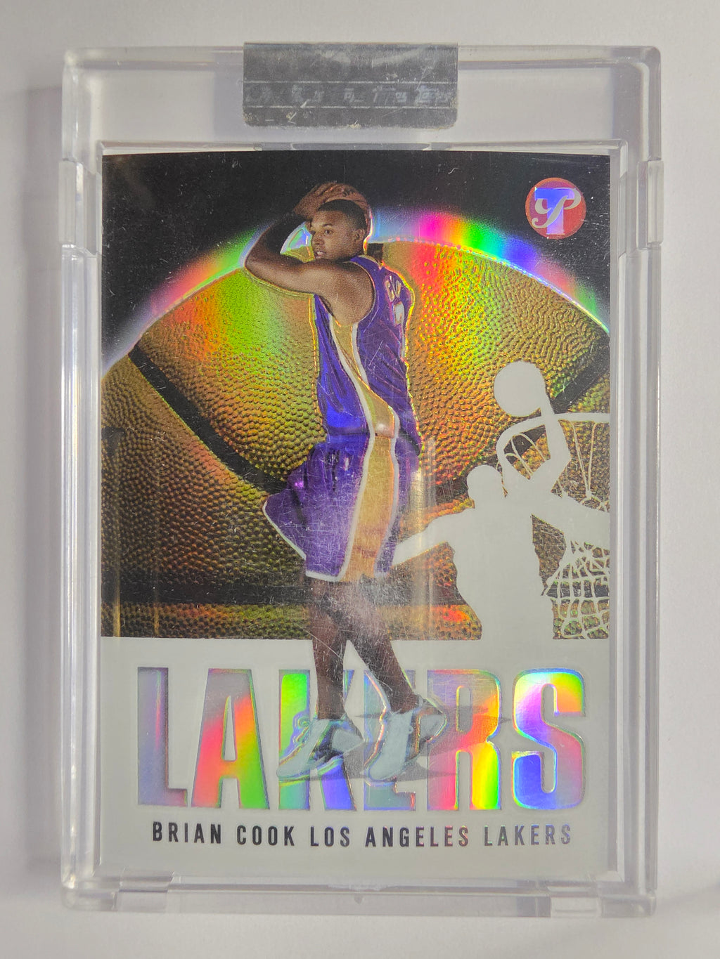 2003-04 Topps Pristine | Refractor | #170 | 0453/1999 | Brian Cook | Los Angeles Lakers | RC