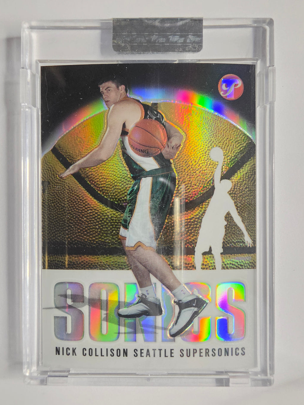 2003-04 Topps Pristine | Refractor | #134 | 0808/1999 | Nick Collison | Seattle SuperSonics | RC