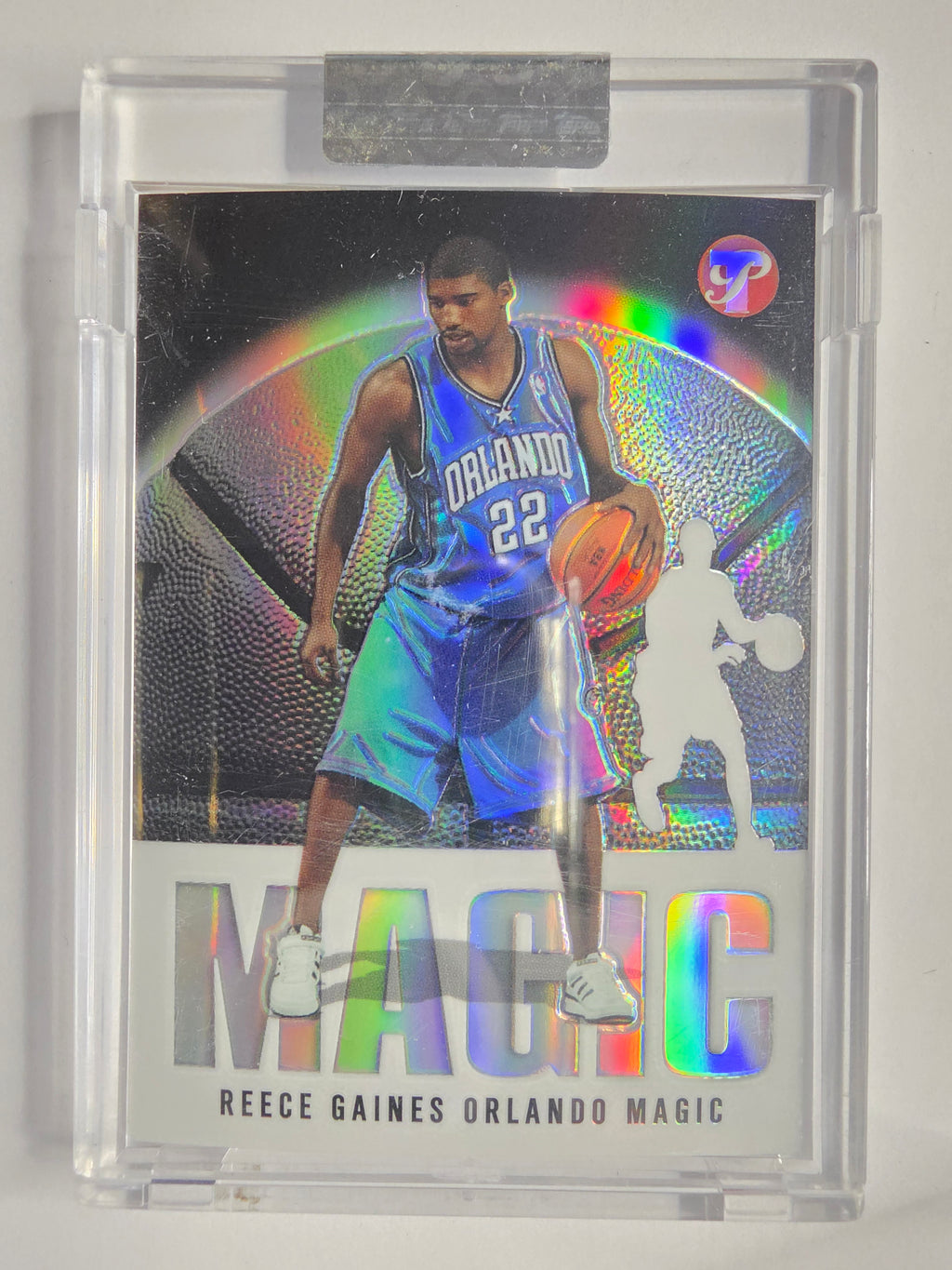 2003-04 Topps Pristine | Refractor | #143 | 1658/1999 | Reece Gaines | Orlando Magic | RC
