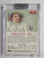 2003-04 Topps Pristine | Refractor | #164 | 1686/1999 | Zoran Planinic | New Jersey Nets | RC