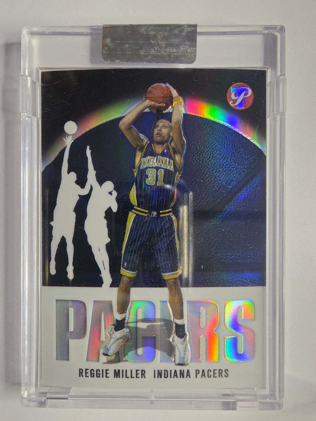 2003-04 Topps Pristine | Refractor | #90 | 136/149 | Reggie Miller | Indiana Pacers