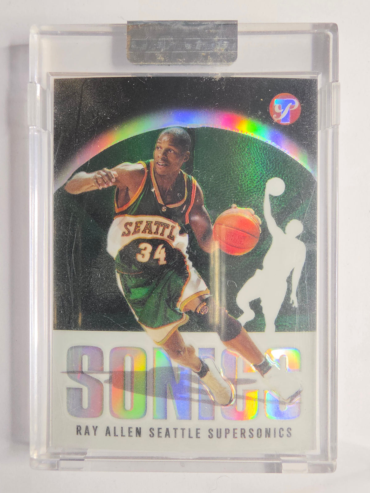 2003-04 Topps Pristine | Refractor | #37 | 050/149 | Ray Allen | Seattle SuperSonics